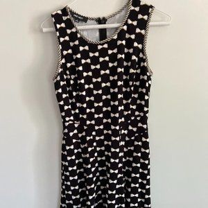 Nine West Black and White Dress with Sparkle
